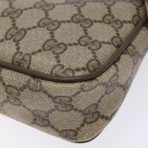 GUCCI GG Supreme Shoulder Bag Pvc Beige Gold 97 02 068 - Picture 12 of 16